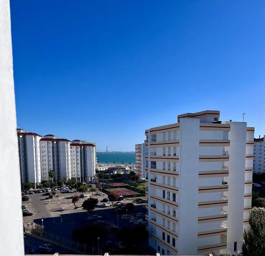 شقة Gatu Villa Solea Parking, Piscina, Pistas Tenis, Playa De Valdelagrana 
